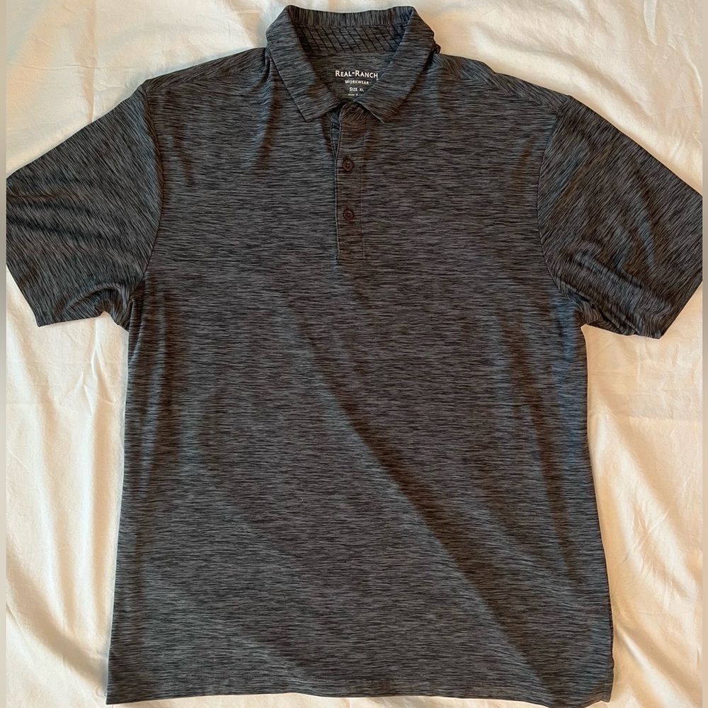 Real Ranch mens polo shirt